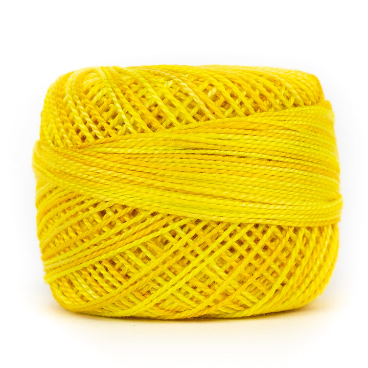 Wonderfil Eleganza Variegated Perle Cotton - Citrus (EZM1059)