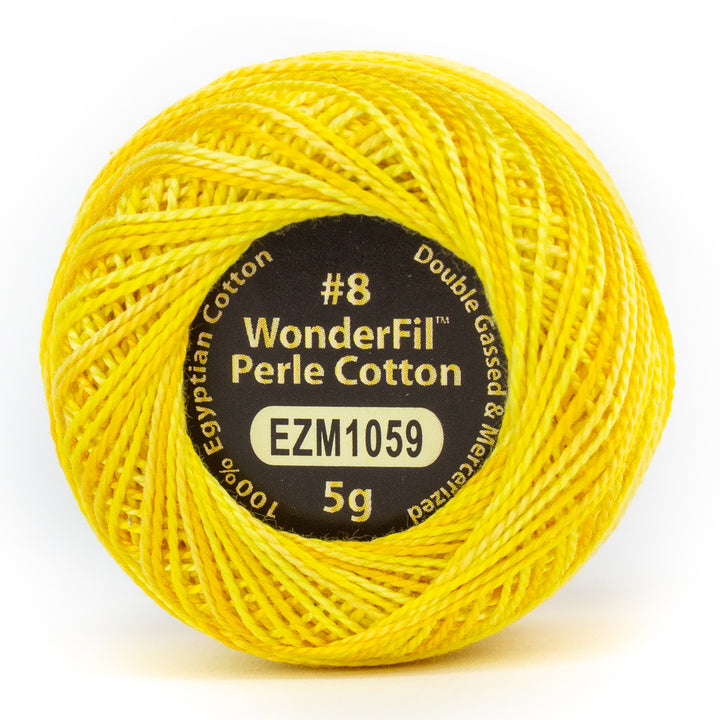 Wonderfil Eleganza Variegated Perle Cotton - Citrus (EZM1059)