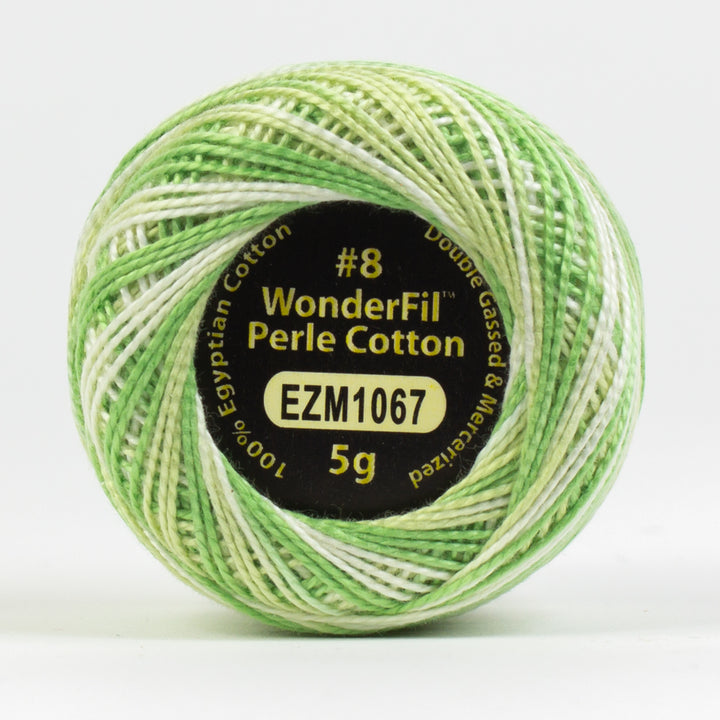 Wonderfil Eleganza Variegated Perle Cotton - Butter Lettuce (EZM1067)