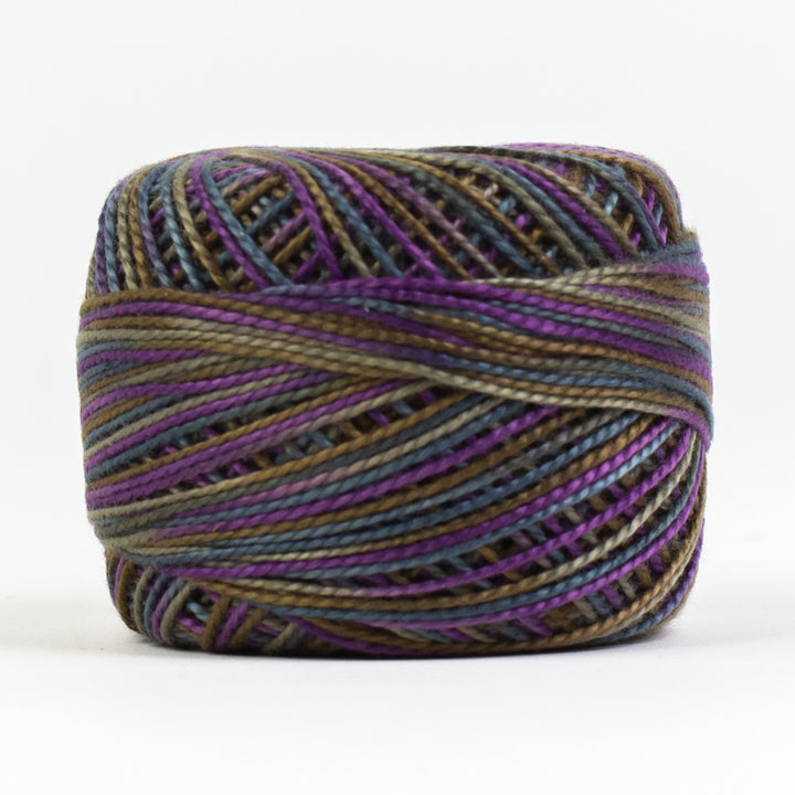 Wonderfil Eleganza Variegated Perle Cotton - Hurricane (EZM1071)
