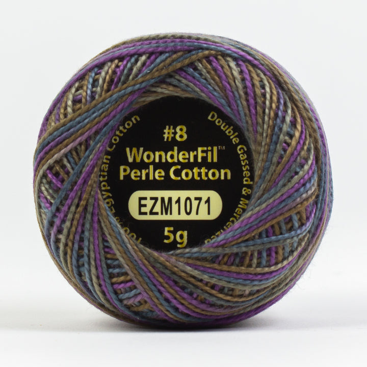 Wonderfil Eleganza Variegated Perle Cotton - Hurricane (EZM1071)