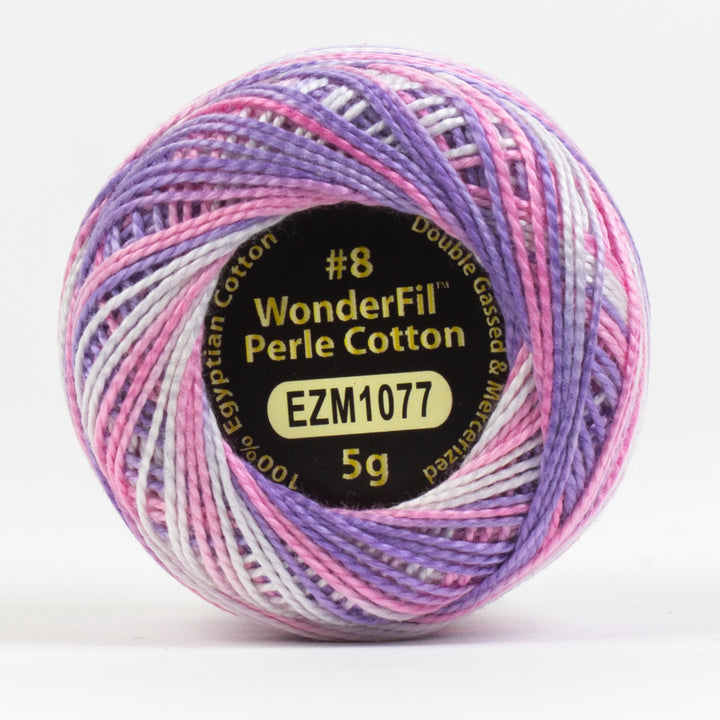 Wonderfil Eleganza Variegated Perle Cotton - Sweet Tarts (EZM1077)