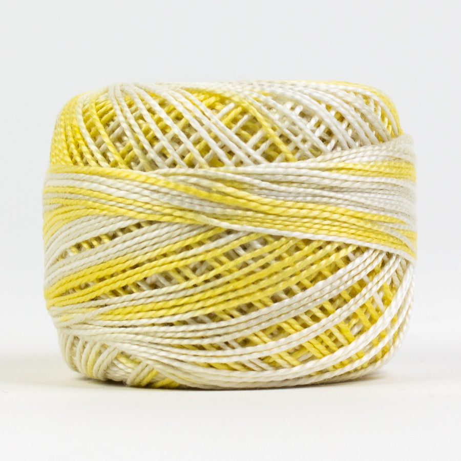 Wonderfil Eleganza Variegated Perle Cotton - Golden Wheat (EZM1078)