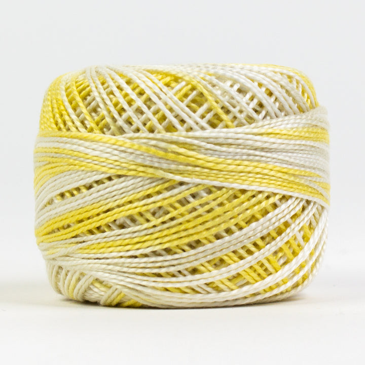 Wonderfil Eleganza Variegated Perle Cotton - Golden Wheat (EZM1078)