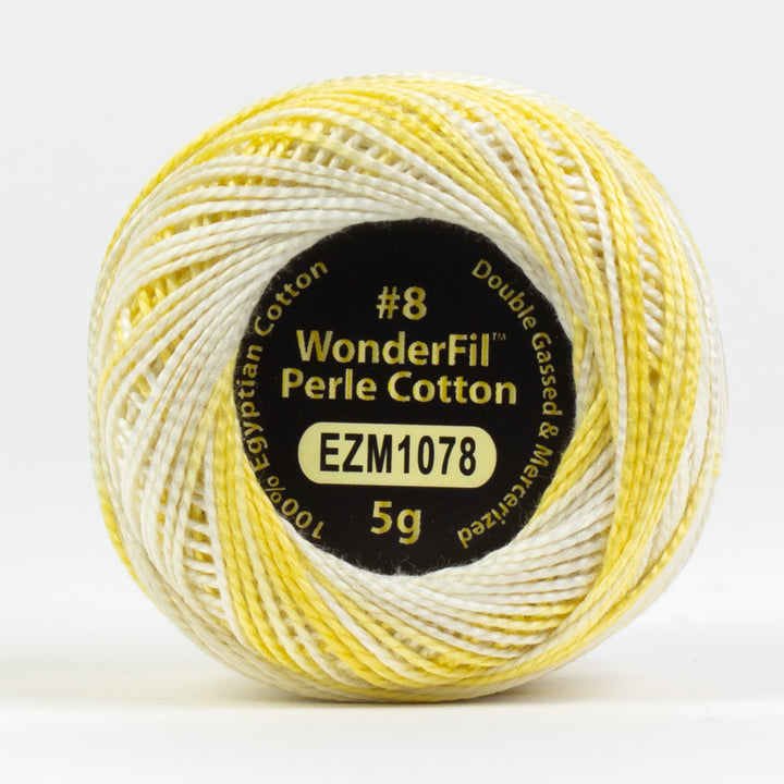 Wonderfil Eleganza Variegated Perle Cotton - Golden Wheat (EZM1078)