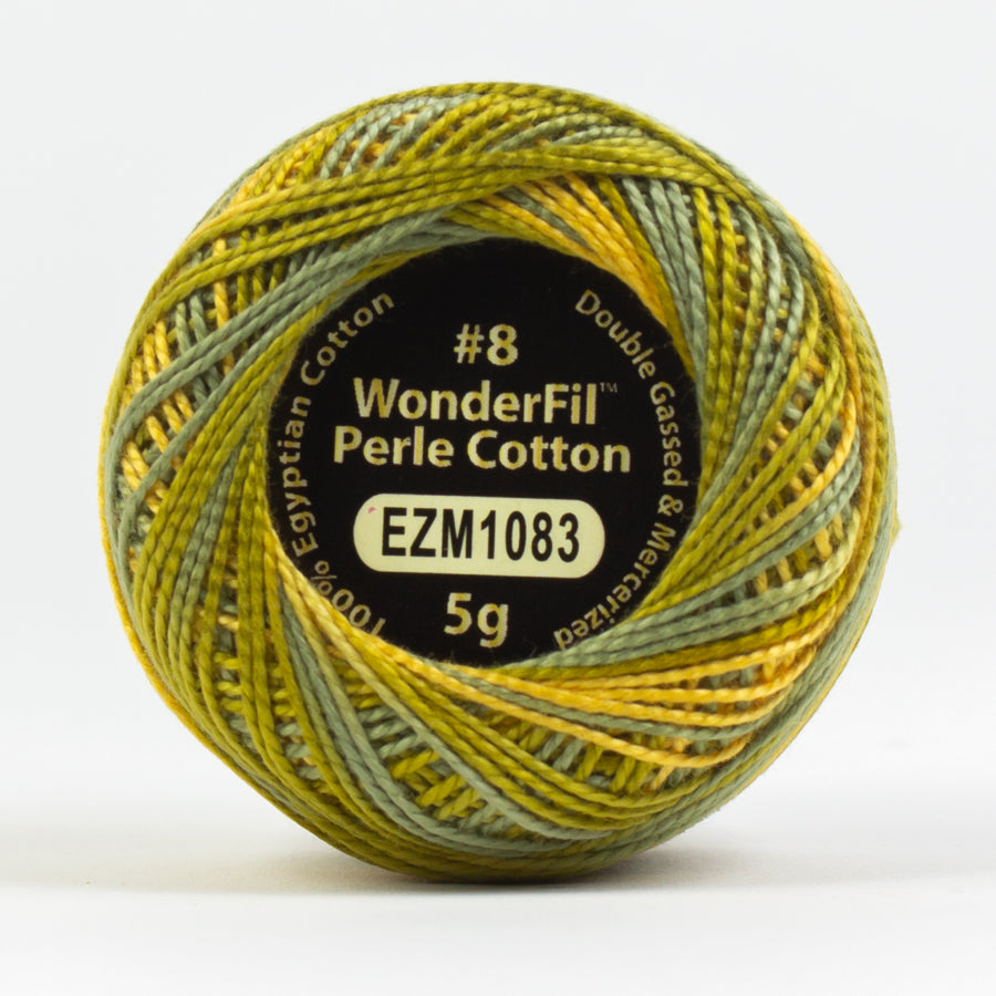 Wonderfil Eleganza Variegated Perle Cotton - Banksia (EZM1083)