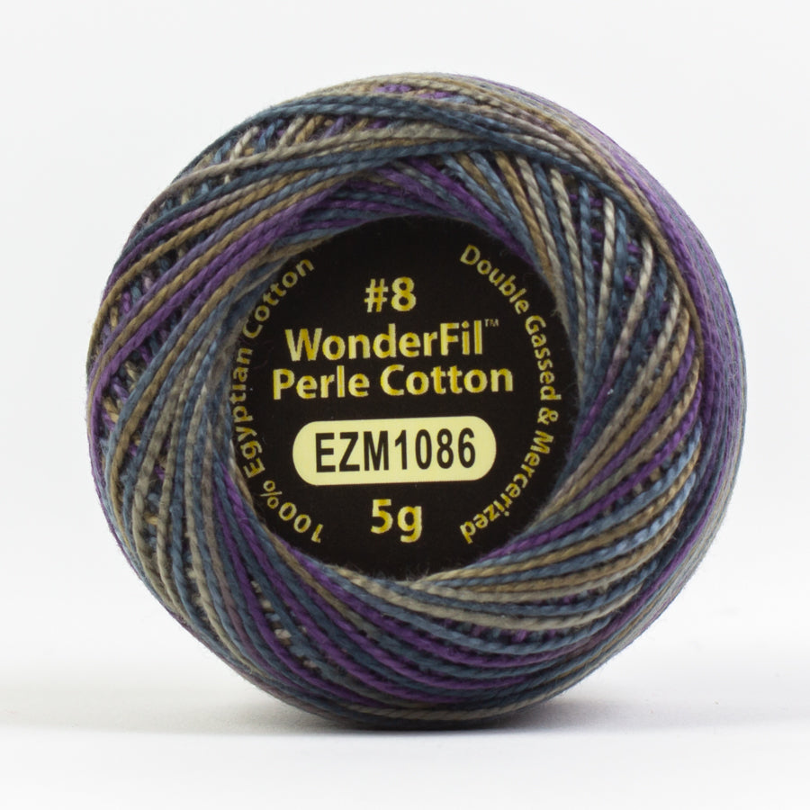 Wonderfil Eleganza Variegated Perle Cotton - Outback (EZM1086)