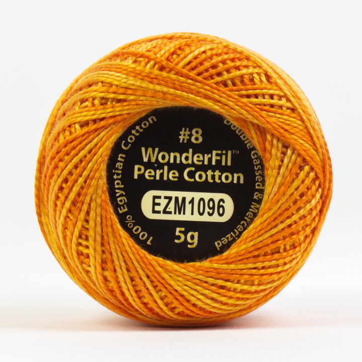 Wonderfil Eleganza Variegated Perle Cotton - Scorched (EZM1096)