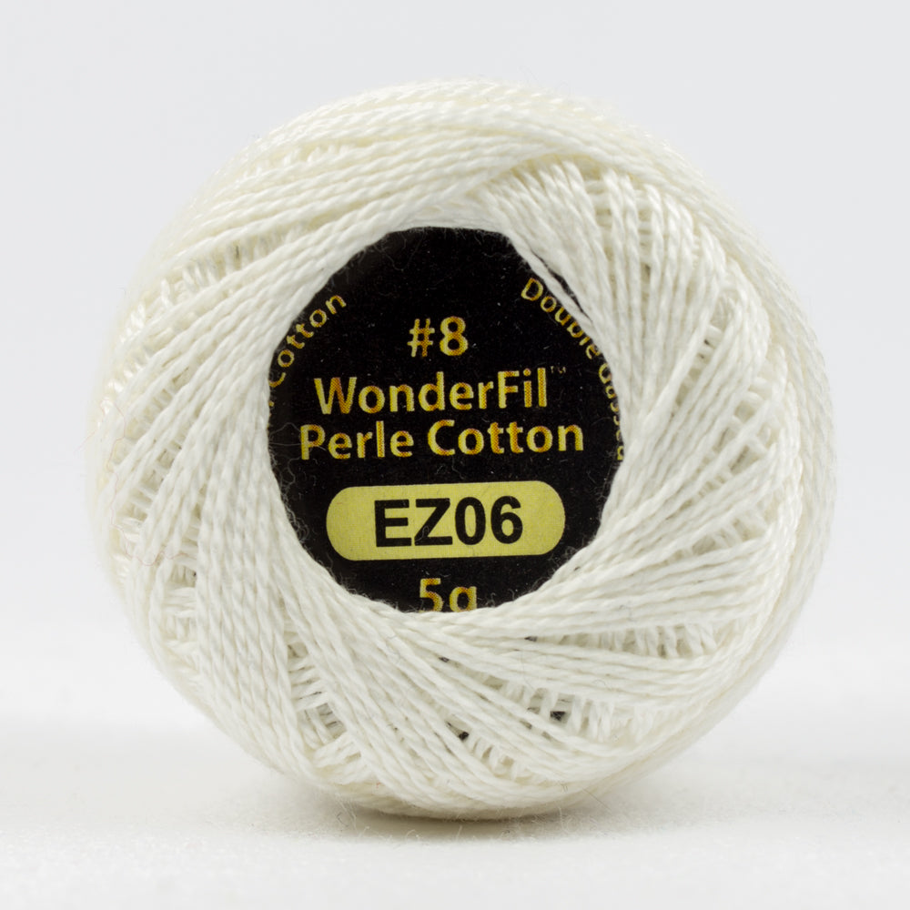 Wonderfil Eleganza Perle Cotton - Snow Globe (EZ06)