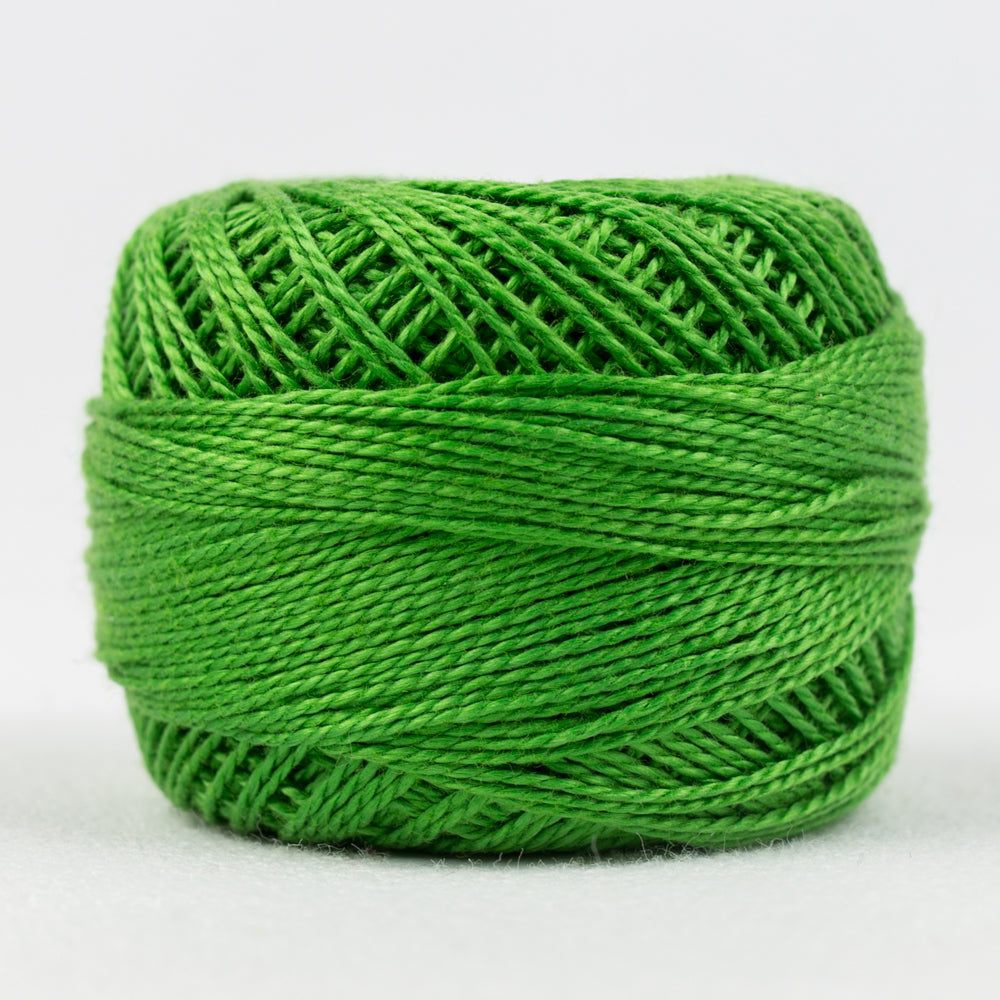 Wonderfil Eleganza Perle Cotton - Grass Green (EZ118)