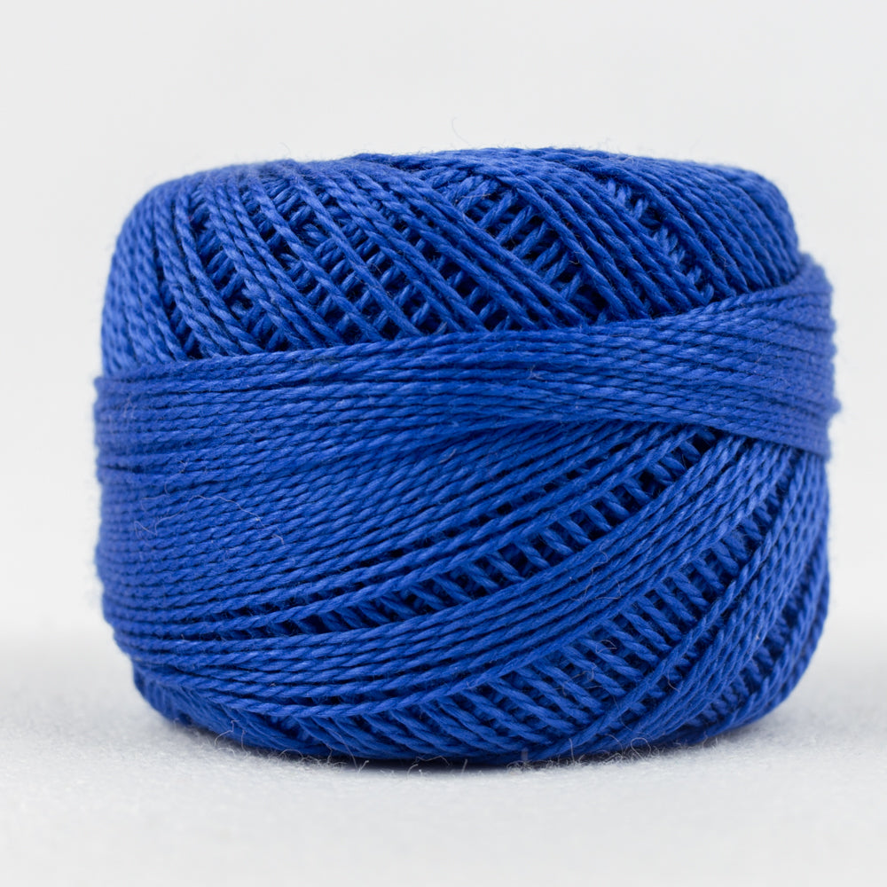 Wonderfil Eleganza Perle Cotton - Hyper Blue (EZ13)