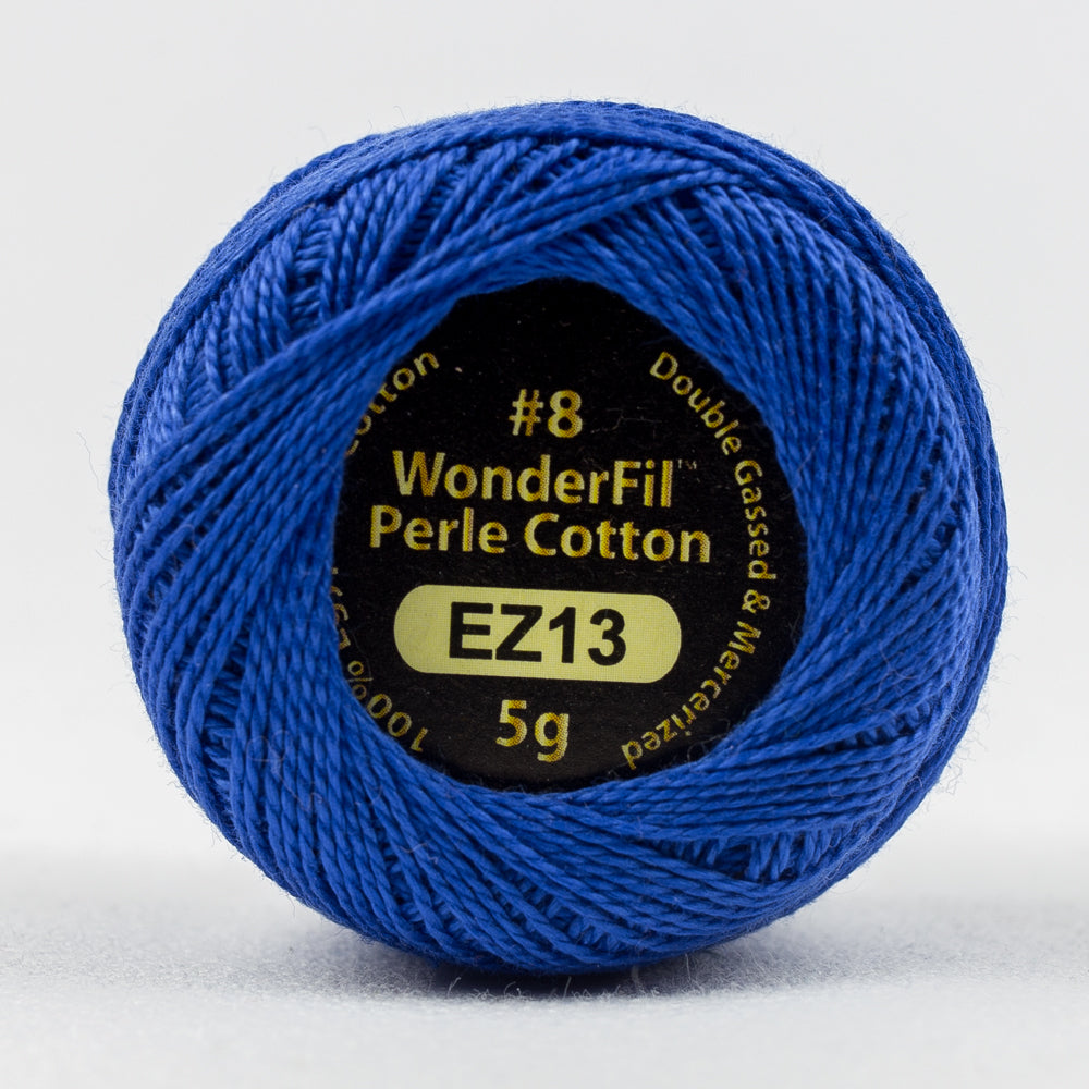 Wonderfil Eleganza Perle Cotton - Hyper Blue (EZ13)