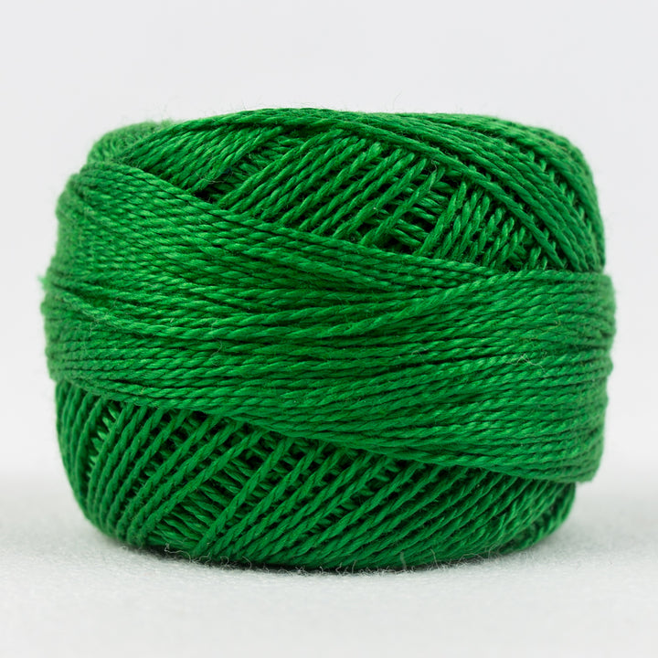 Wonderfil Eleganza Perle Cotton - Christmas Green (EZ144)