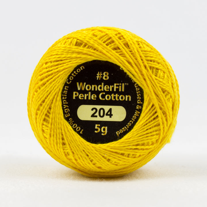 Wonderfil Eleganza Perle Cotton - Tangerine Yellow (EZ204)