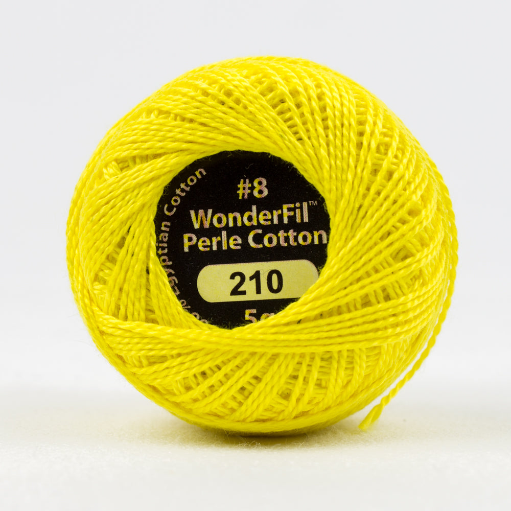 Wonderfil Eleganza Perle Cotton - Laser Lemon (EZ210)
