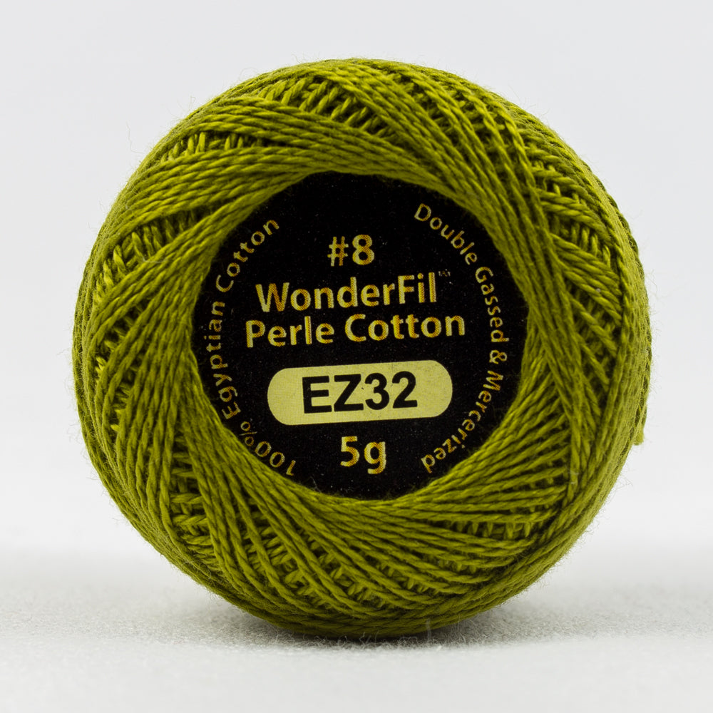 Wonderfil Eleganza Perle Cotton - Bristle Grass (EZ32)