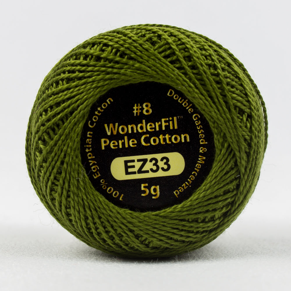 Wonderfil Eleganza Perle Cotton - Lazy Lizard (EZ33)