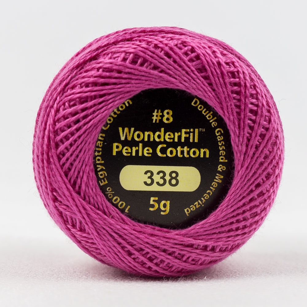 Wonderfil Eleganza Perle Cotton - Cerise (EZ338)