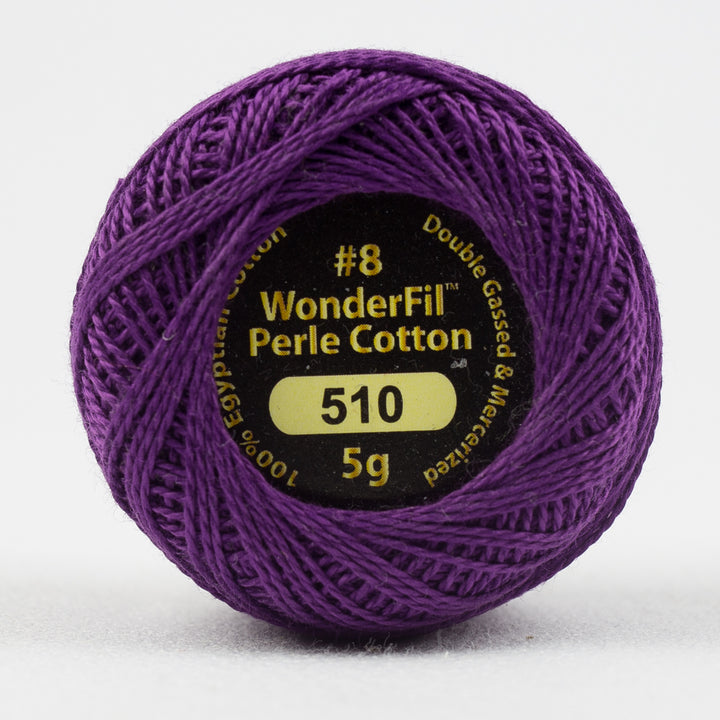 Wonderfil Eleganza Perle Cotton - Crimson (EZ510)