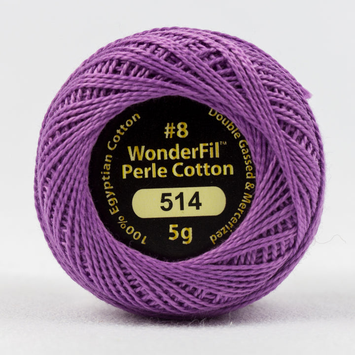 Wonderfil Eleganza Perle Cotton - Medium Red Violet (EZ514)