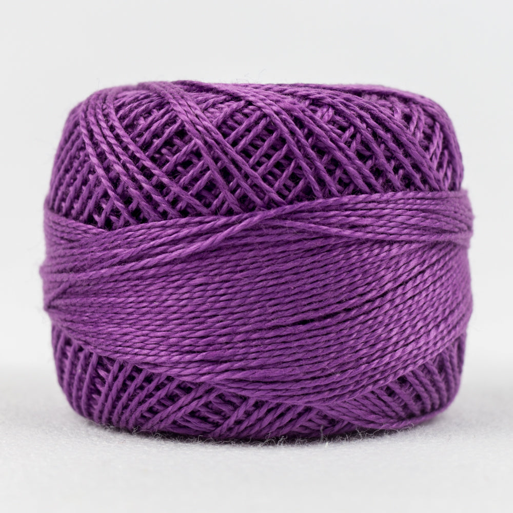 Wonderfil Eleganza Perle Cotton - Vivid Violet (EZ518)