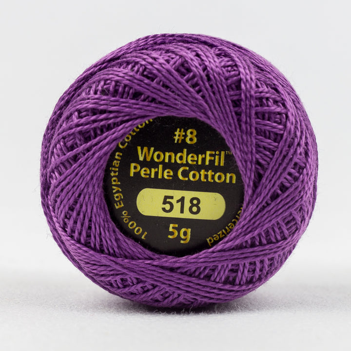 Wonderfil Eleganza Perle Cotton - Vivid Violet (EZ518)