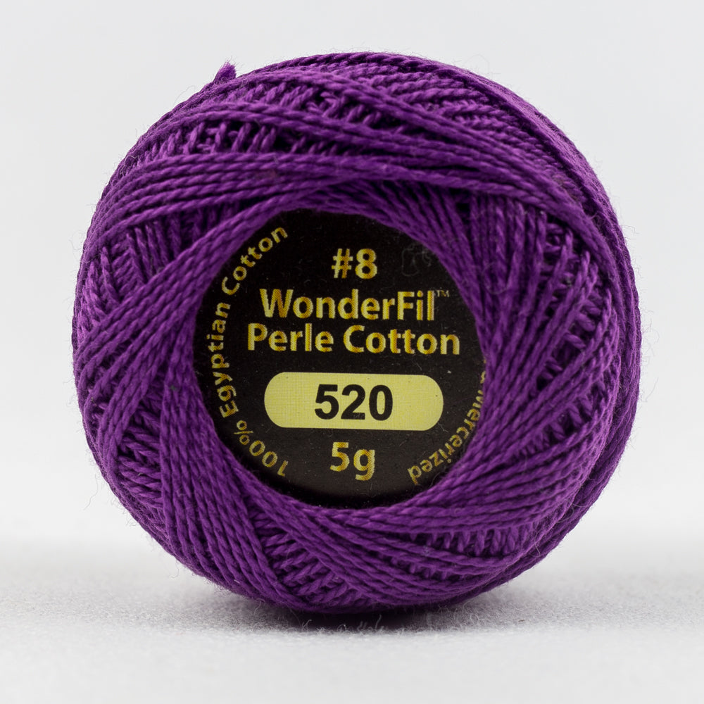 Wonderfil Eleganza Perle Cotton - Palatinate Purple (EZ520)