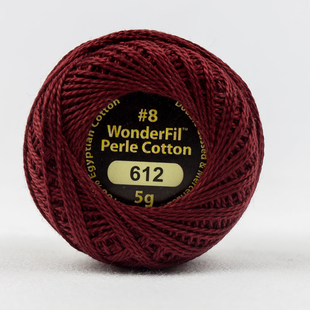 Wonderfil Eleganza Perle Cotton - Falu Red (EZ612)