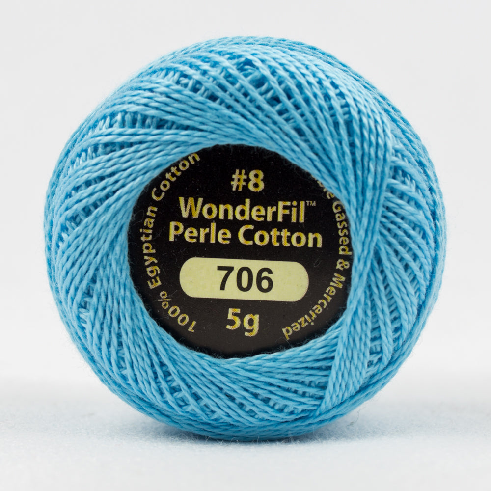 Wonderfil Eleganza Perle Cotton - Maya Blue (EZ706)