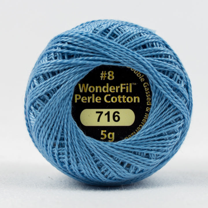 Wonderfil Eleganza Perle Cotton - Havelock Blue (EZ716)