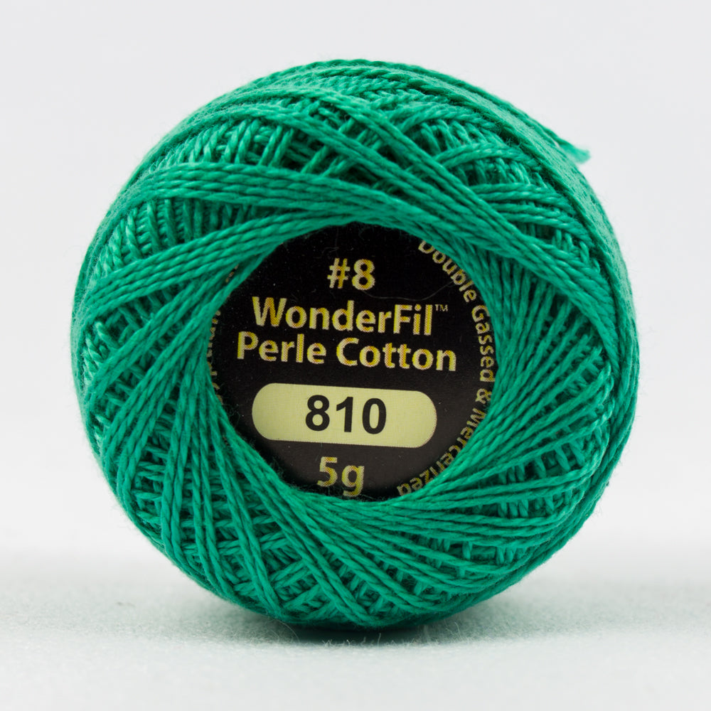 Wonderfil Eleganza Perle Cotton - Emerald (EZ810)