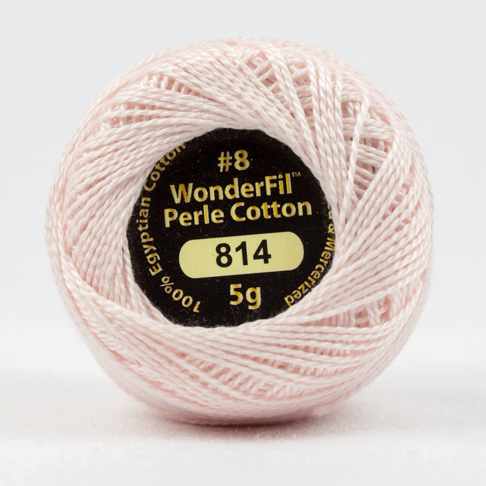 Wonderfil Eleganza Perle Cotton - Fair Pink (EZ814)