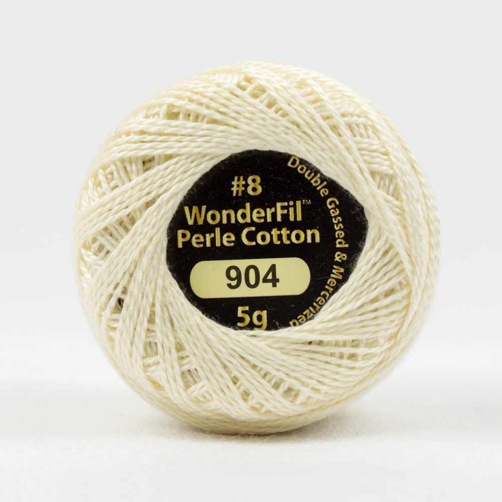 Wonderfil Eleganza Perle Cotton - Cream (EZ904)