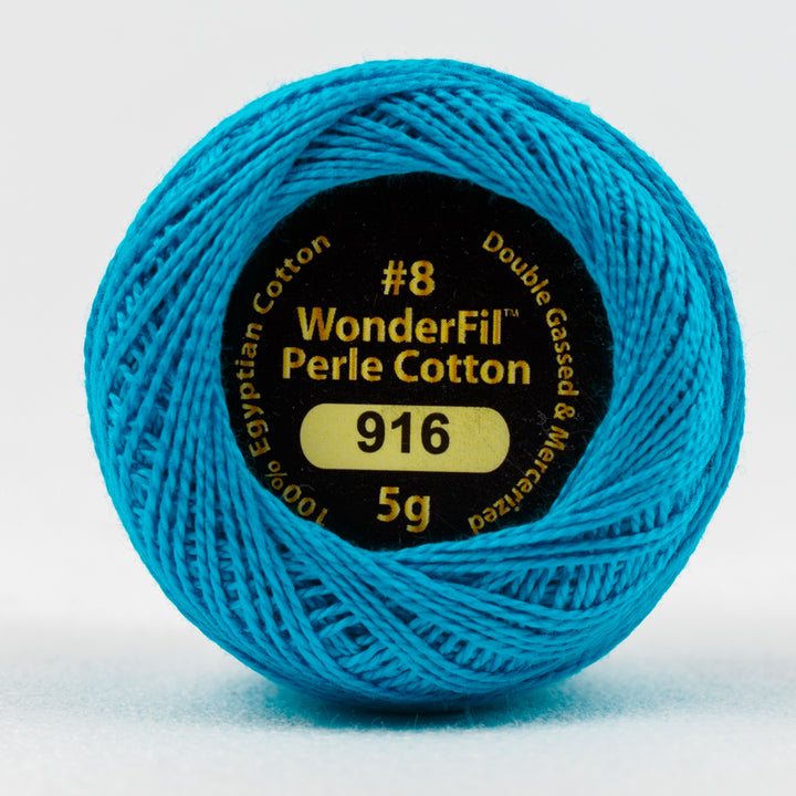 Wonderfil Eleganza Perle Cotton - Blue Lagoon (EZ916)