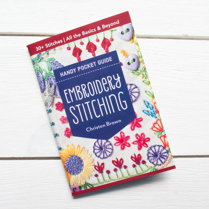 Embroidery Stitches Handy Pocket Guide Patterns - Snuggly Monkey