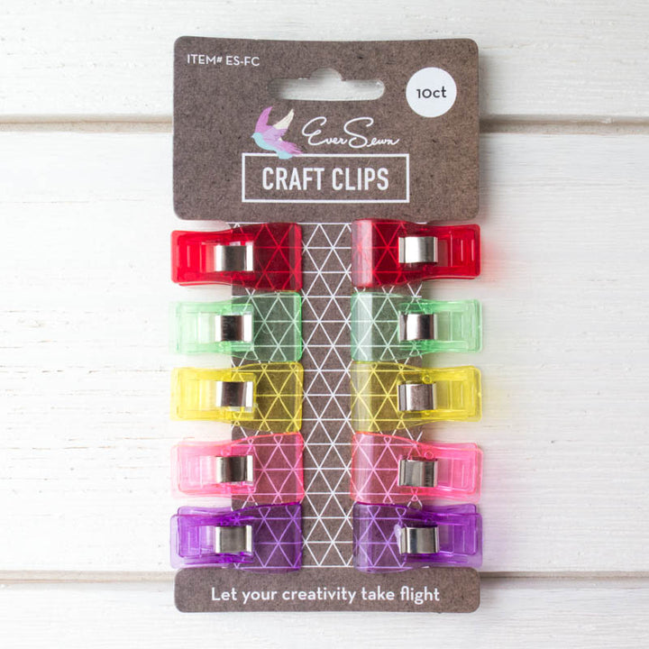 EverSewn Fabric Clips (10 ct) Notions - Snuggly Monkey