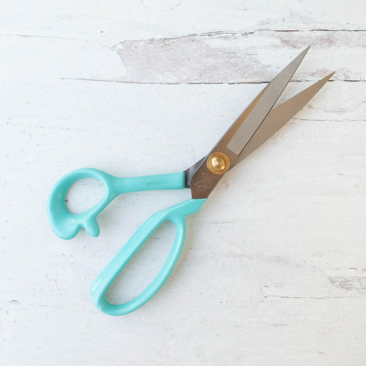 8" Professional Teal Tailor Scissors