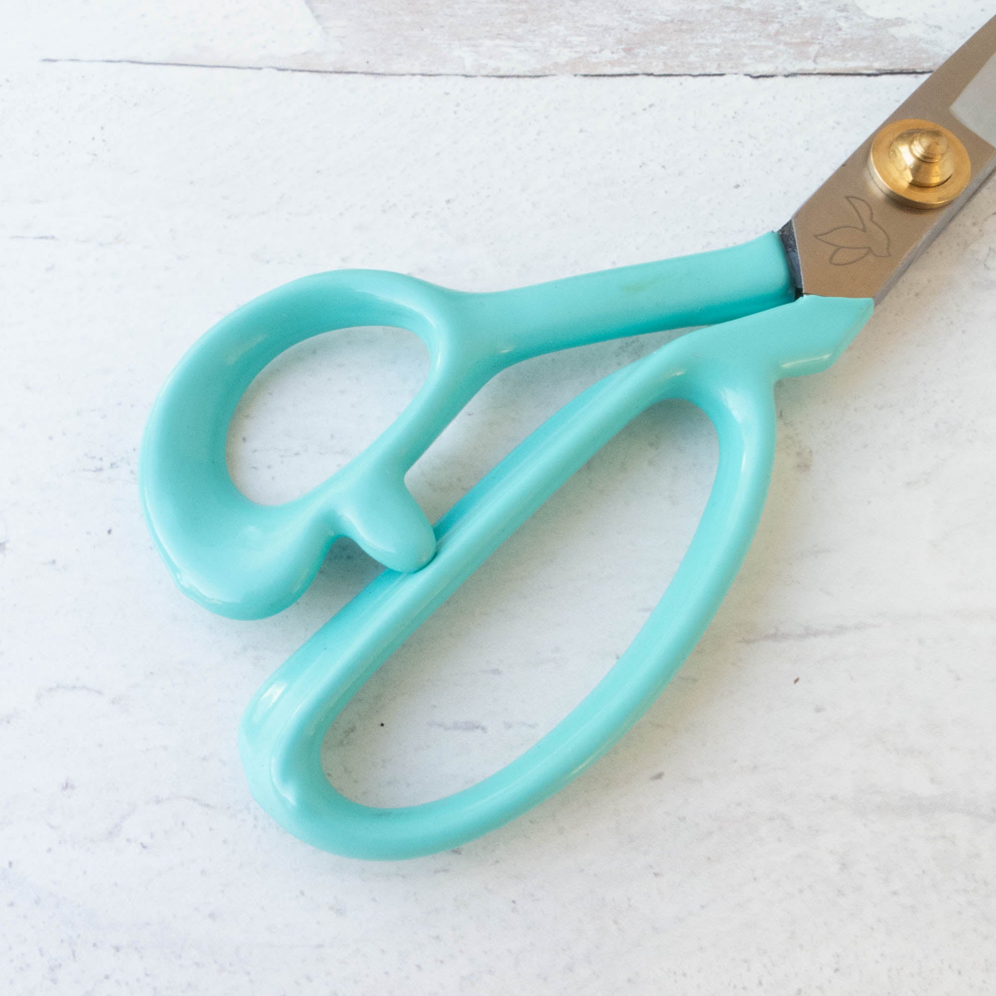 8 inch Teal Sewing Shears – Snuggly Monkey
