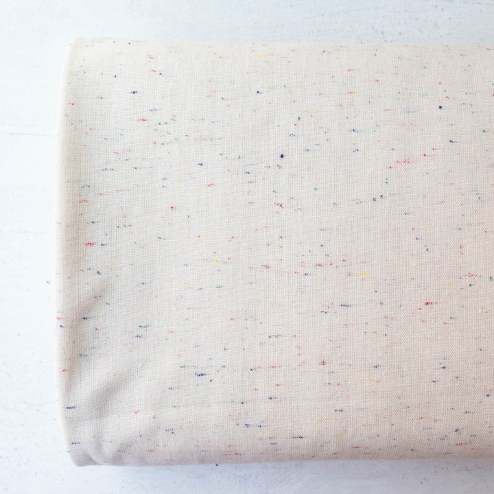 Essex Yarn Dyed Speckle - Cream (E134-1090)