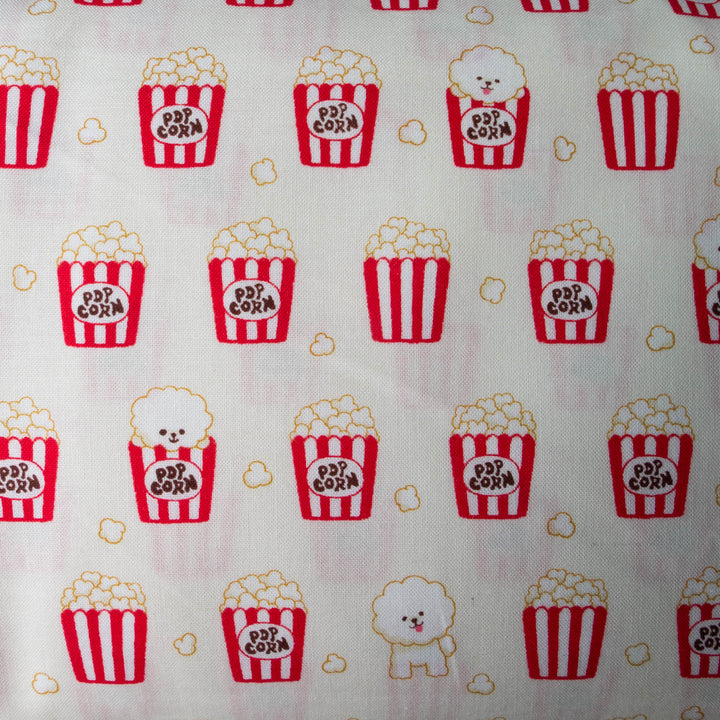 Cosmo Cotton Fabric: Bischon Popcorn