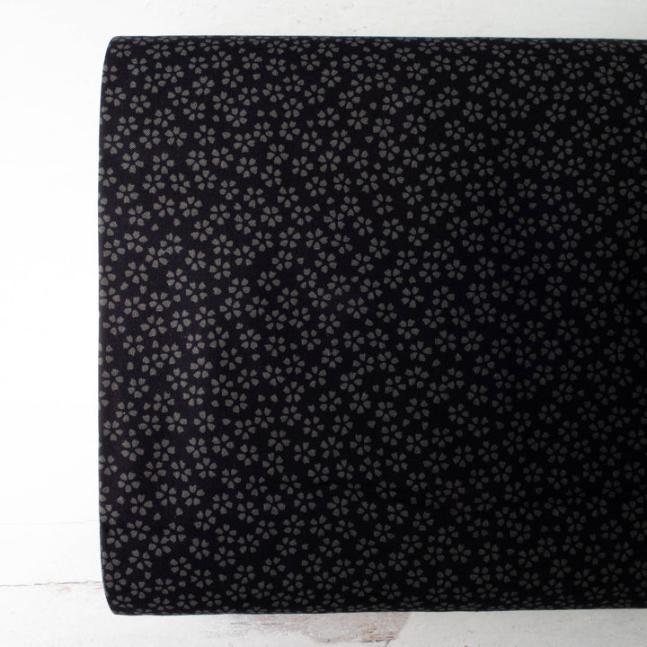 Sevenberry Kasuri : Cherry Blossoms Ink Blue (SK22D114)