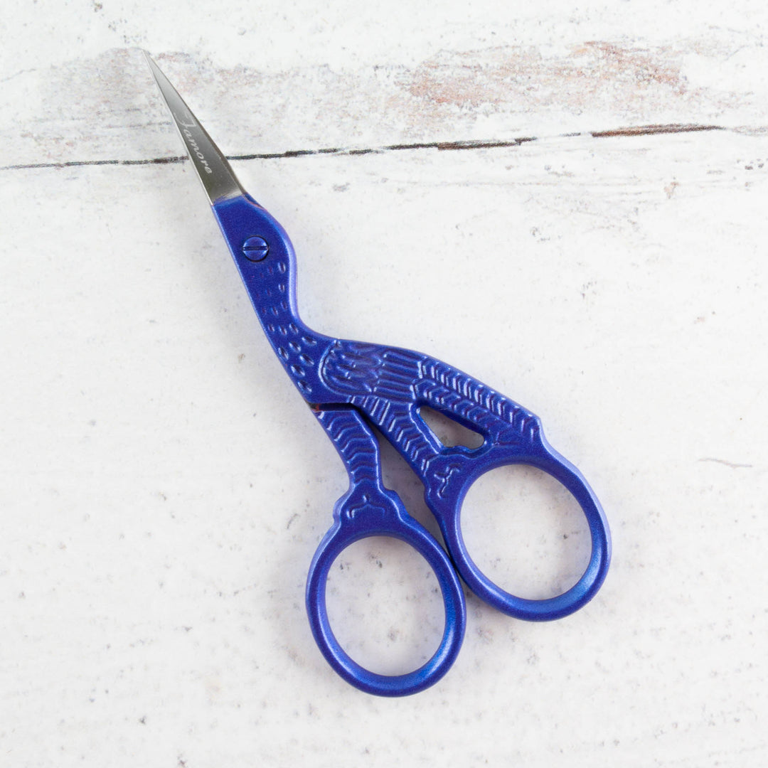 Purple Classic Stork Embroidery Scissors – Snuggly Monkey