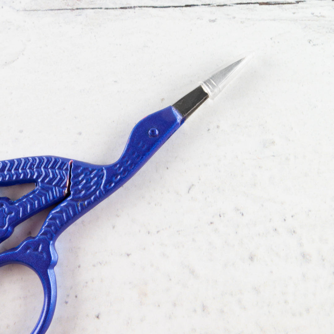 Classic Stork Embroidery Scissors