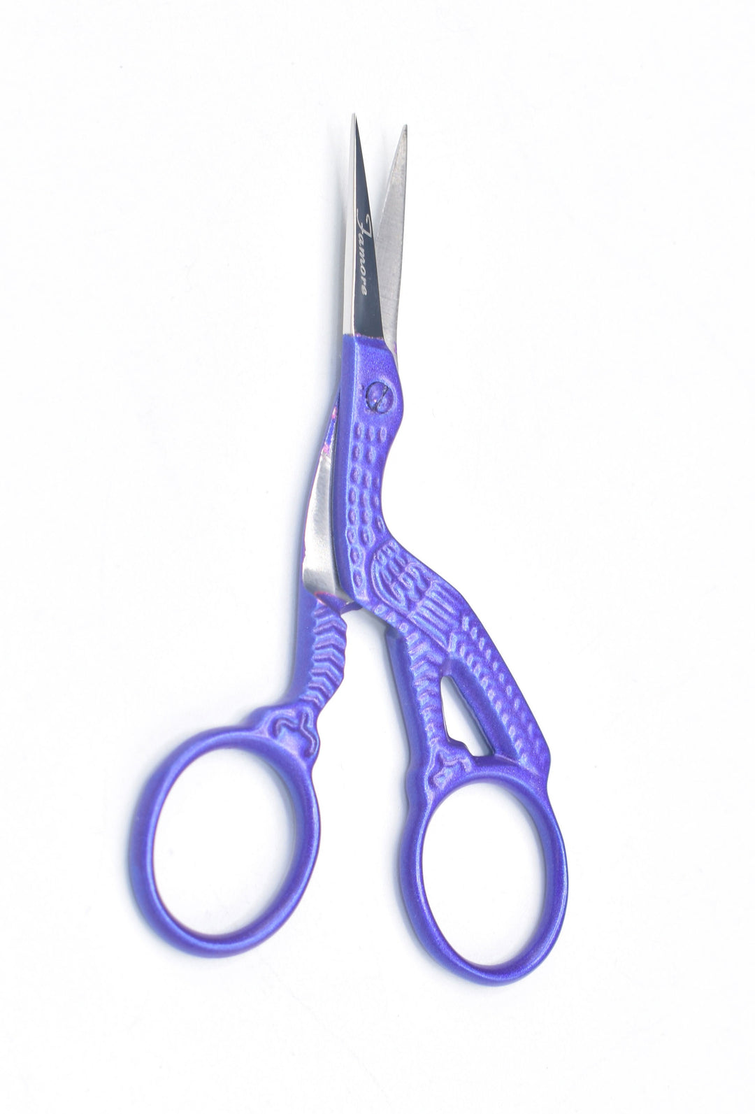 Purple Classic Stork Embroidery Scissors – Snuggly Monkey