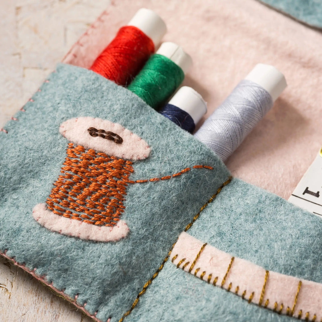 Sewing Roll Felt Embroidery Craft Kit