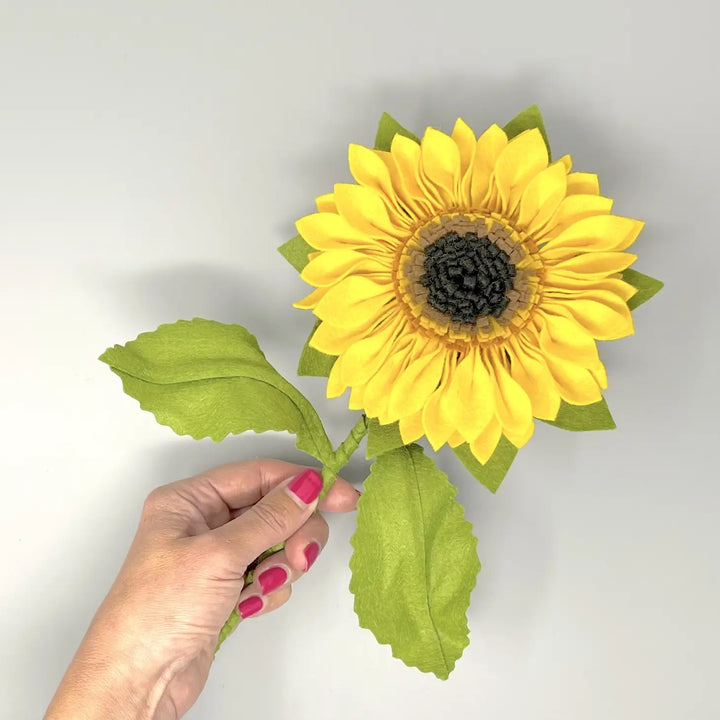 Felt Flower Craft Kit - Sunflower