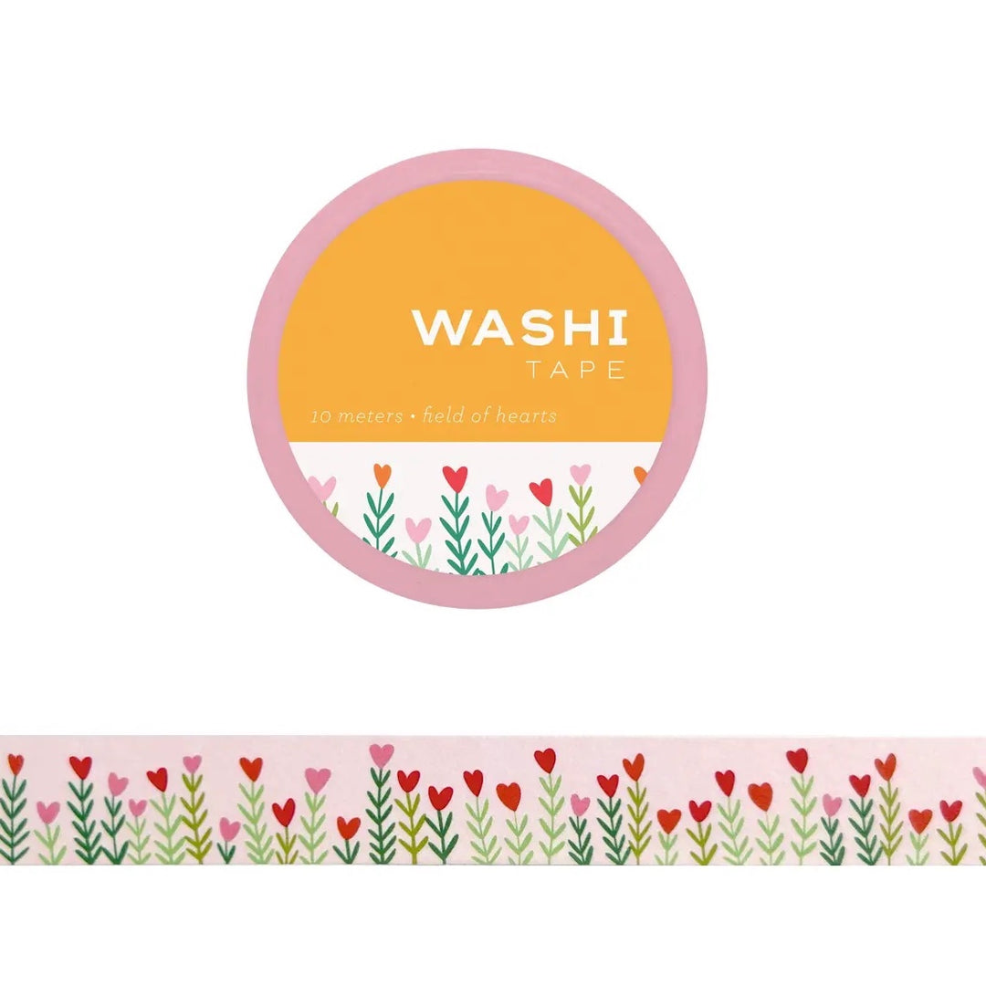 Field of Hearts Washi Tape – Snuggly Monkey