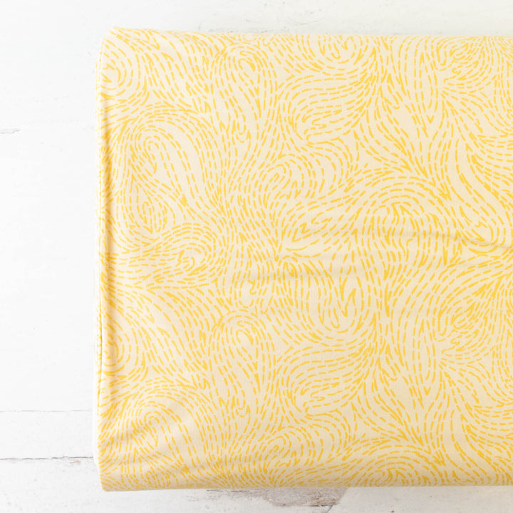 FIGO Fabrics Elements - Fire in Yellow