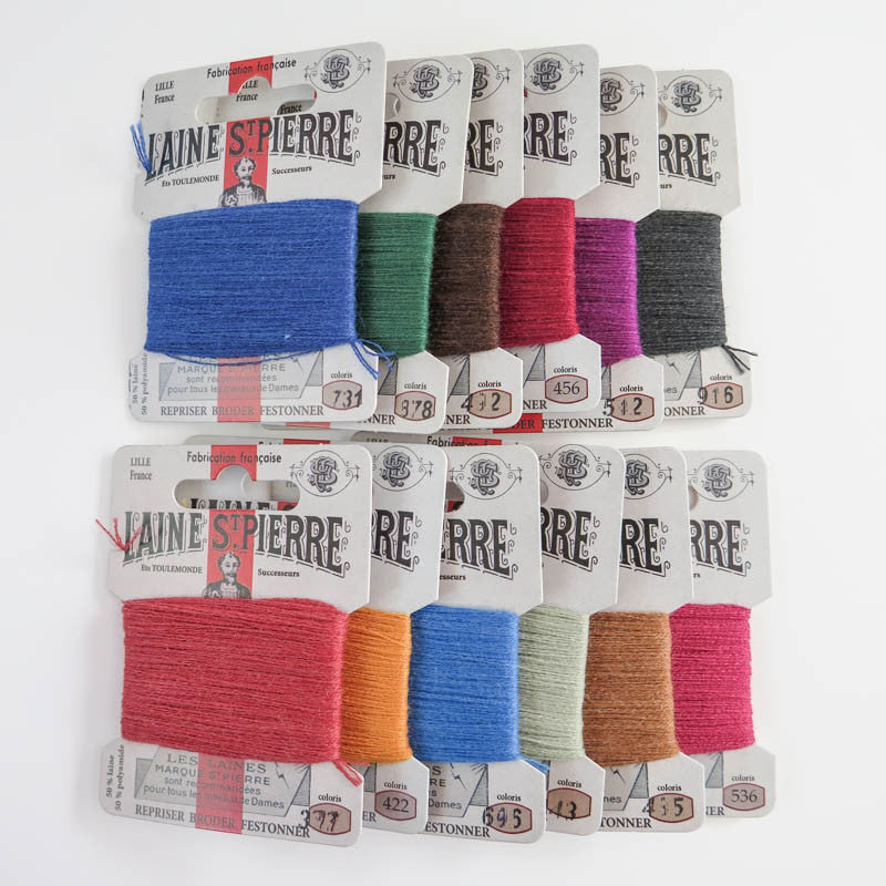 Laine St. Pierre Wool Thread Set - Autumn Colors Floss - Snuggly Monkey