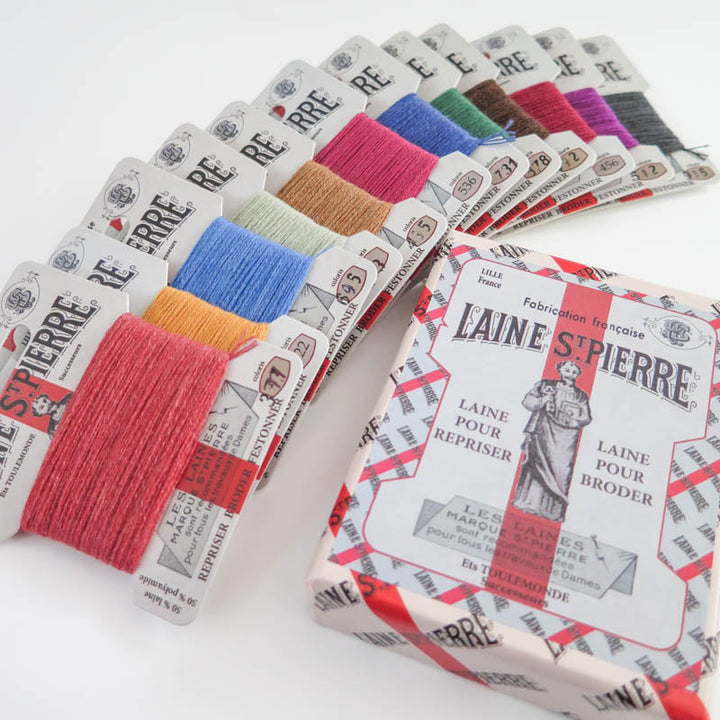 Laine St. Pierre Wool Thread Set - Autumn Colors Floss - Snuggly Monkey